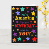 Du bist Phantastisch! Karte (Gelbe Blume)