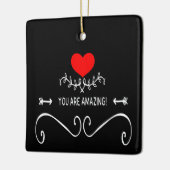 Du bist Phantastisch! Keramikornament (Links)