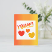 Du bist Phantastisch Magnet Postkarte (Stehend Vorderseite)