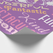 Du bist Phantastisch Personalisierte Geschenkwrap Geschenkpapier (Ecke)