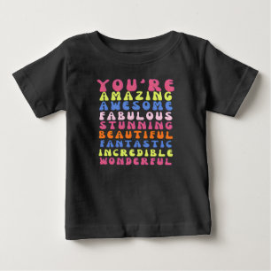 Du bist Phantastisch Positive Vibes T - Shirt