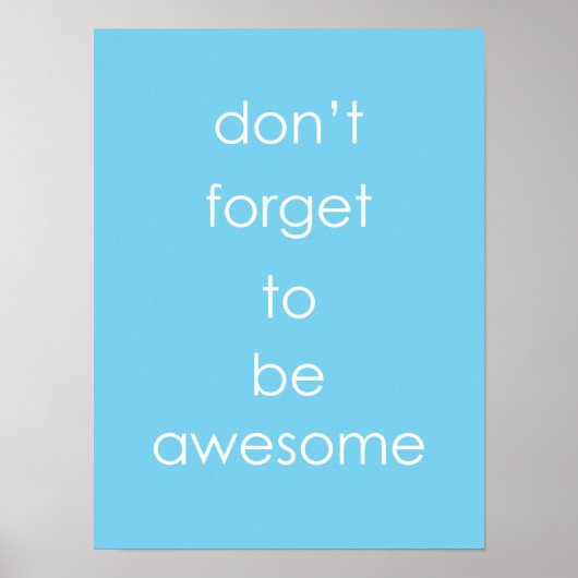 Du bist Phantastisch Poster (Vorne)