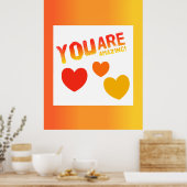 Du bist Phantastisch Poster (Küche)