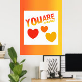 Du bist Phantastisch Poster (Heimbüro)