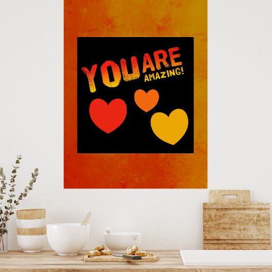 Du bist Phantastisch Poster (Küche)