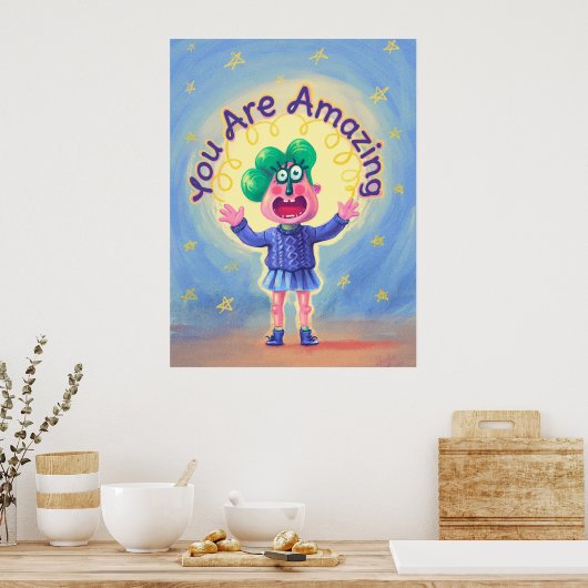 Du bist Phantastisch Poster (Küche)