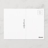 Du bist Phantastisch Postkarte (Rückseite)