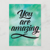 Du bist Phantastisch Postkarte (Vorderseite)