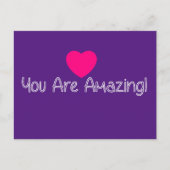 Du bist Phantastisch! Postkarte (Vorderseite)