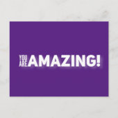 Du bist phantastisch! postkarte (Vorderseite)