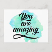 Du bist Phantastisch Postkarte (Vorderseite)