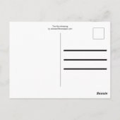 Du bist Phantastisch Postkarte (Rückseite)