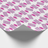 Du bist Phantastisch rosa Geschenkpapier (Ecke)