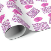 Du bist Phantastisch rosa Geschenkpapier (Rolleneckpunkt)