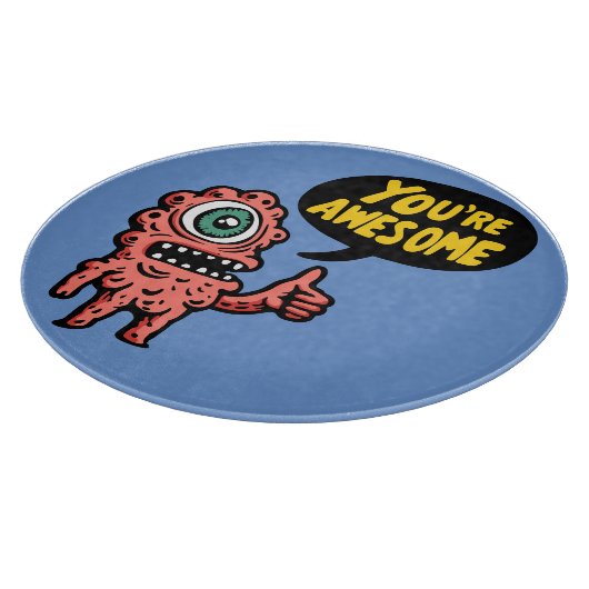 Du bist Phantastisch Schneidebrett (Ecke)