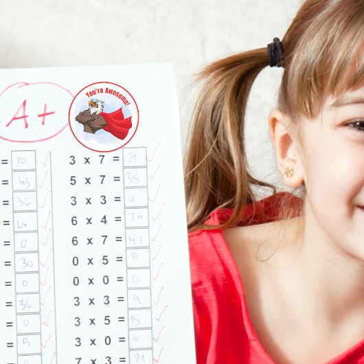 Du bist Phantastisch! Super Eagle Sticker