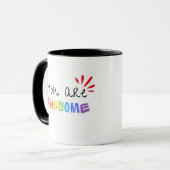 Du bist Phantastisch Tasse (Vorderseite Links)