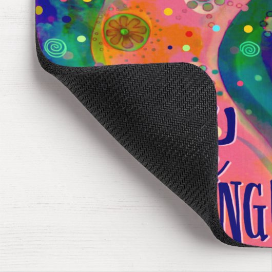 Du bist Phantastischer Whisky Mousepad (Ecke)