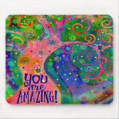 Du bist Phantastischer Whisky Mousepad (Vorne)