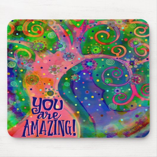 Du bist Phantastischer Whisky Mousepad (Vorne)