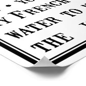 Du bist... poster (Ecke)