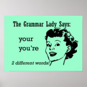 Du bist Poster. Poster (Vorne)