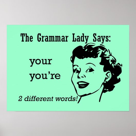 Du bist Poster. Poster (Vorne)