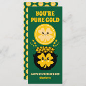 Du bist pur Gold St. Patrick's Day Pot of Gold (Vorne/Hinten)