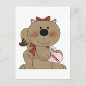 Du bist purer T - Shirt und Geschenke Postkarte (Vorderseite)