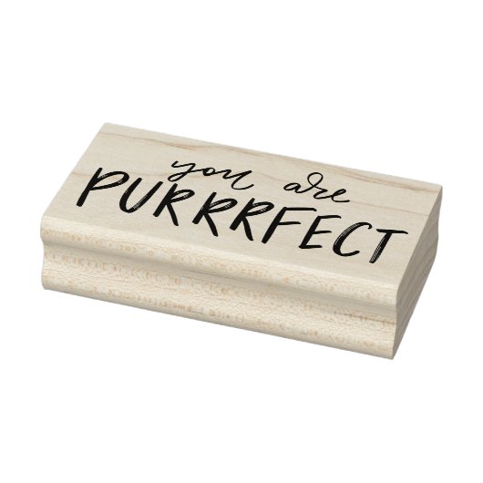 Du bist purfect gummistempel (Stempel)