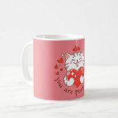 Du bist Purfect Kaffeetasse (Vorderseite Links)