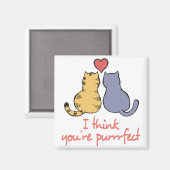 Du bist purfekt magnet (Vorderseite/Rückseite)