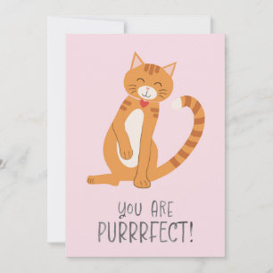 Du bist PurrrFekt Feiertagskarte