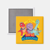 Du bist Roarsome | Dino Ranch Magnet (Vorderseite/Rückseite)