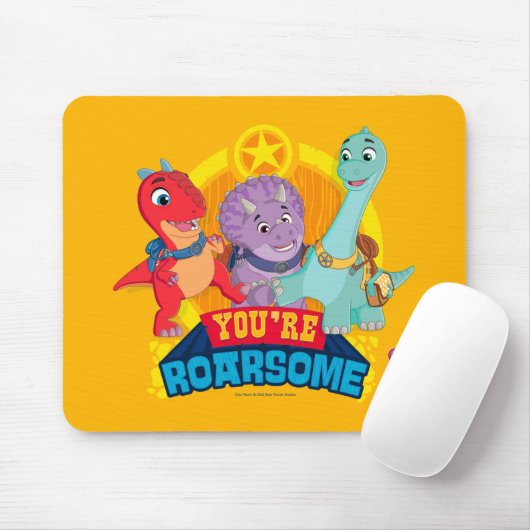 Du bist Roarsome | Dino Ranch Mousepad (Mit Mouse)