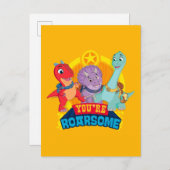 Du bist Roarsome | Dino Ranch Postkarte (Vorne/Hinten)