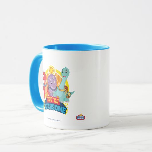 Du bist Roarsome | Dino Ranch Tasse (Vorderseite Links)