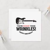 Du bist Rockin-Falten Karte (Vorderseite/Rückseite Beispiel)