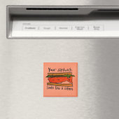 Du bist Sandwich, der wie ein Lachs aussieht Magnet (In Situ (Geschirrspüler))