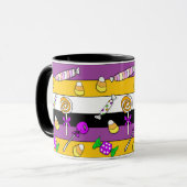 Du bist schön, Ghost Pun, Halloween Tasse (Vorderseite Links)