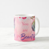Du bist schön kaffeetasse (VorderseiteRechts)