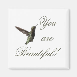 "Du bist schön!" Magnet