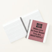 Du bist schön! notizblock (Innenseite)