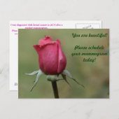 Du bist schön! postkarte (Vorne/Hinten)