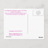 Du bist schön! postkarte (Rückseite)