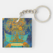 Du bist schön schlüsselanhänger (Rückseite)