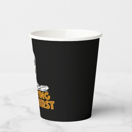 "Du bist schon tot." Pappbecher (Links)