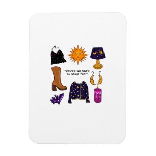 Du bist schwer zu beschenken Whimsigoth-Ästhetik-K Magnet