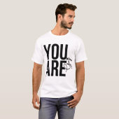 Du bist schwul T-Shirt (Vorne ganz)
