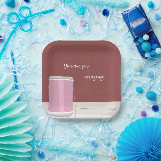 Du bist Seh Phantastisch Pappteller (Party)